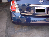 Bumper Scrapes and Scratches are easily repaired