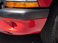 Textured Bumper Scrapes, Scratches and Holes are easily repaired
